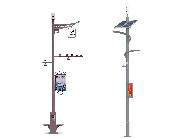 Intelligent LED street lamp lighting network system architecture